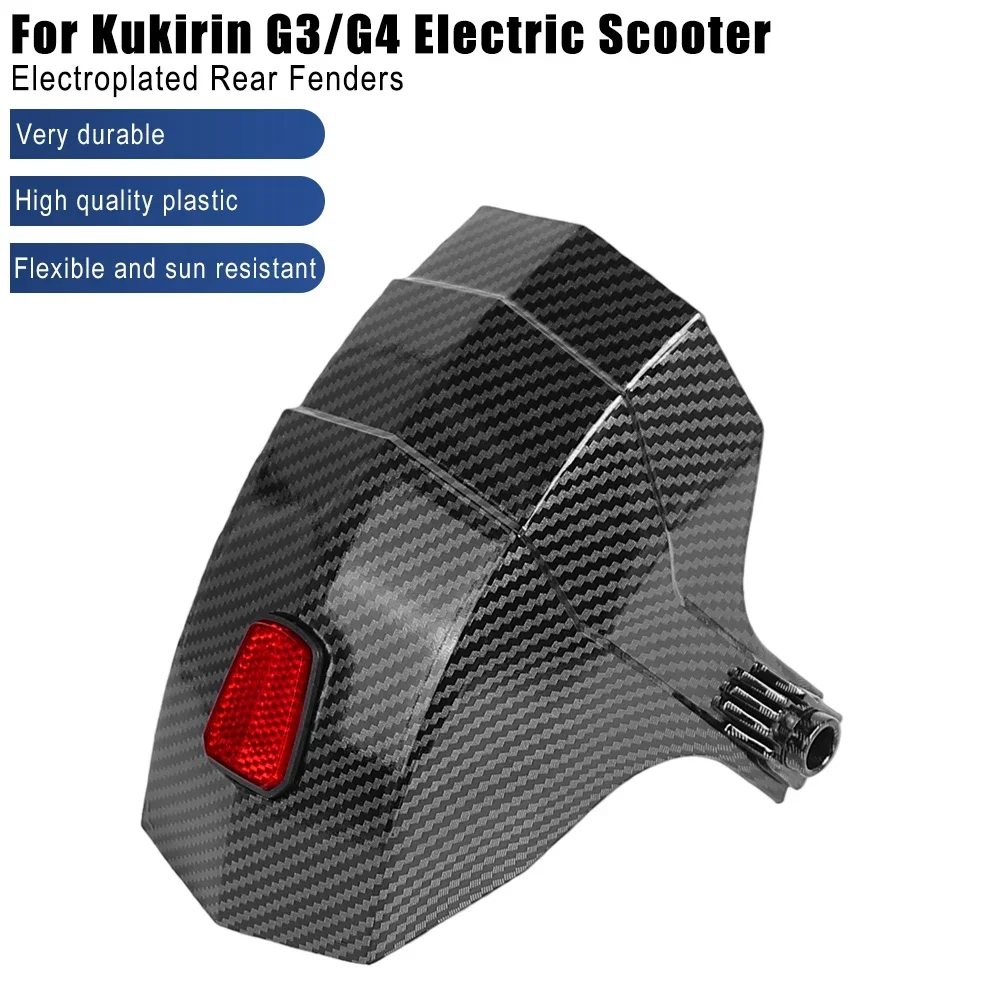 Hinterer Kotflügel für Kukirin G2 G3 G4 G2 Ultra Reflektor Elektroroller Hinterrad-Schutz Ersatzteile Zubehör – Detail 15
