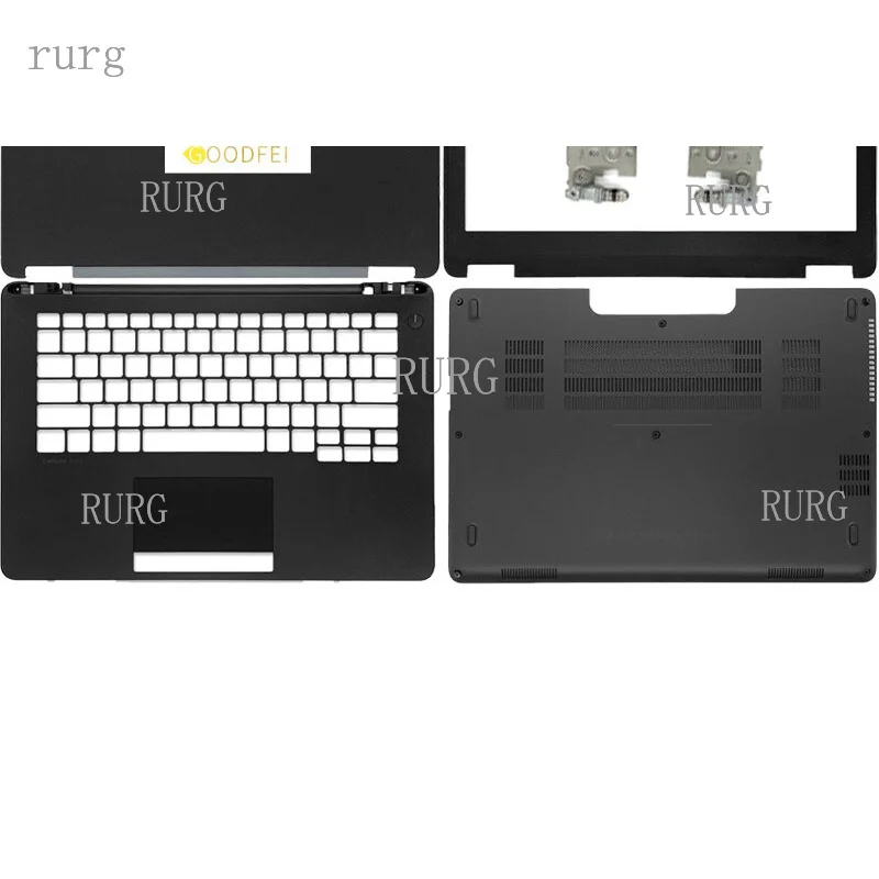 R+ is suitable for Dell Latitude 7270 E7270 laptop LCD back cover, bezel, palm rest, and bottom casing
