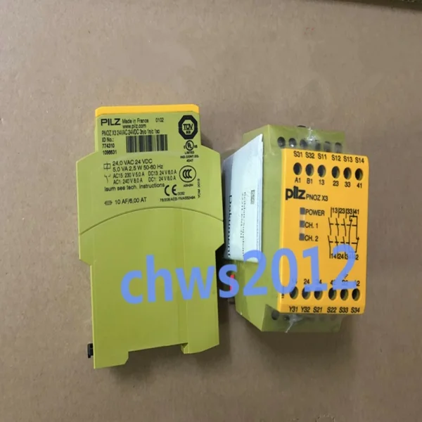 

1 шт. новое реле безопасности в коробке X3 24 В переменного тока 24 В постоянного тока 3n/o 1n/c 1so 774310 Совершенно новое оригинальное точечное реле Plc