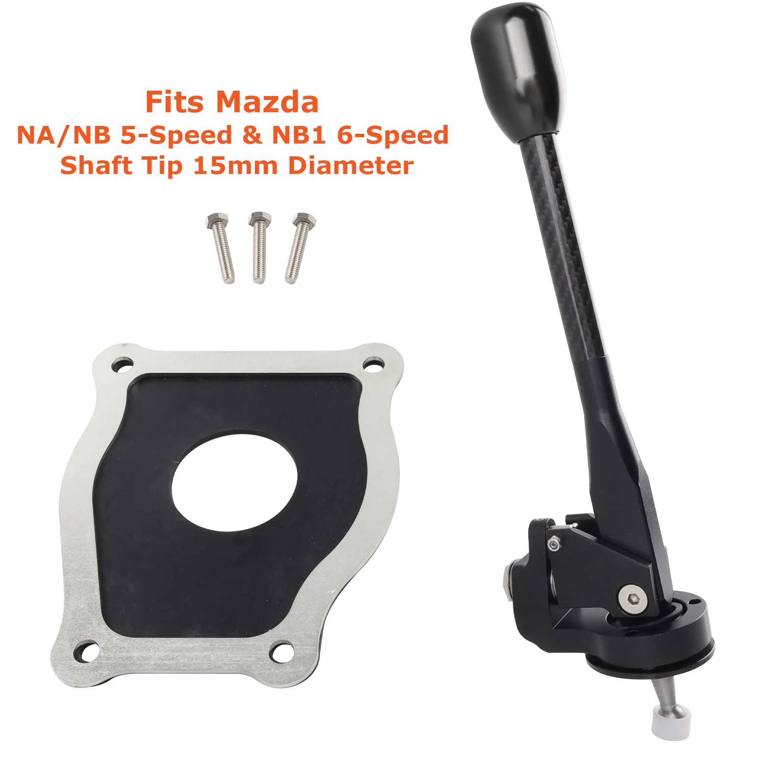 5/6 سرعة صندوق شيفتر قصير أسود بأكسيد الألومنيوم الخام لمازدا MX-5 NA NB علبة التروس MX5 IRP الأجزاء الداخلية #1