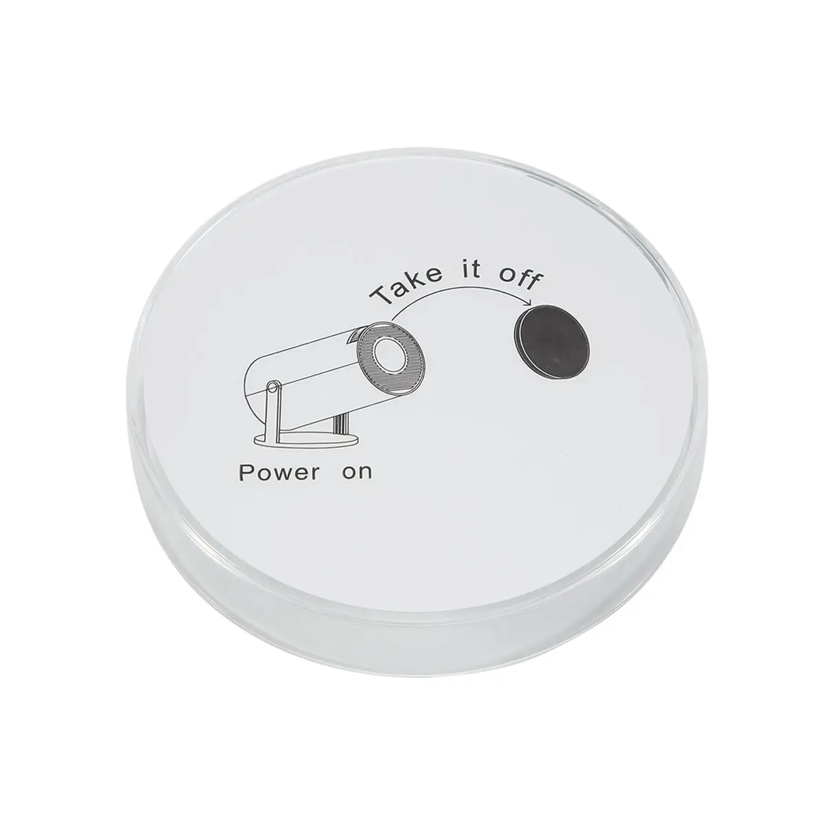 A14G HY300Pro Projector Lens Protection Cover Avoid Dust Lens Protector for HY300Pro Projector