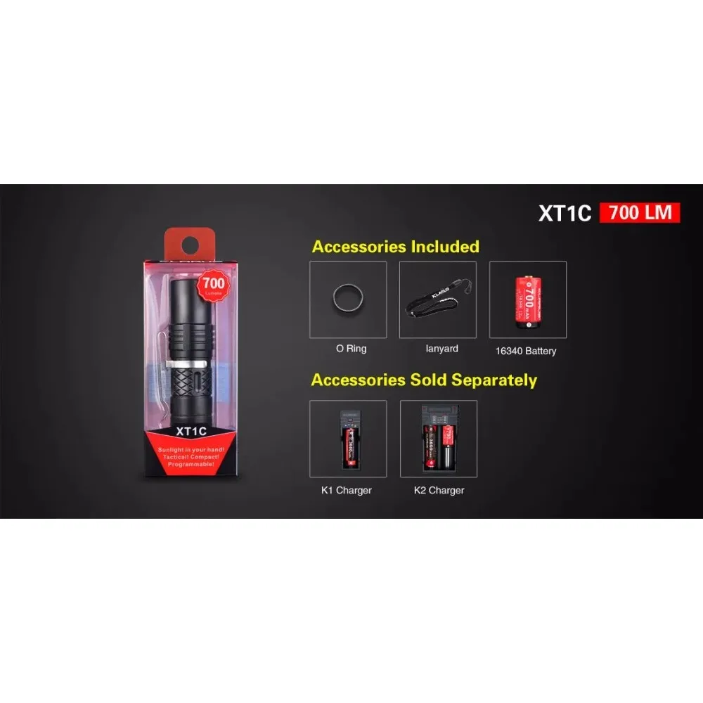 Рисунок 6 - Компактный тактический светодиодный фонарь Klarus XT1C
