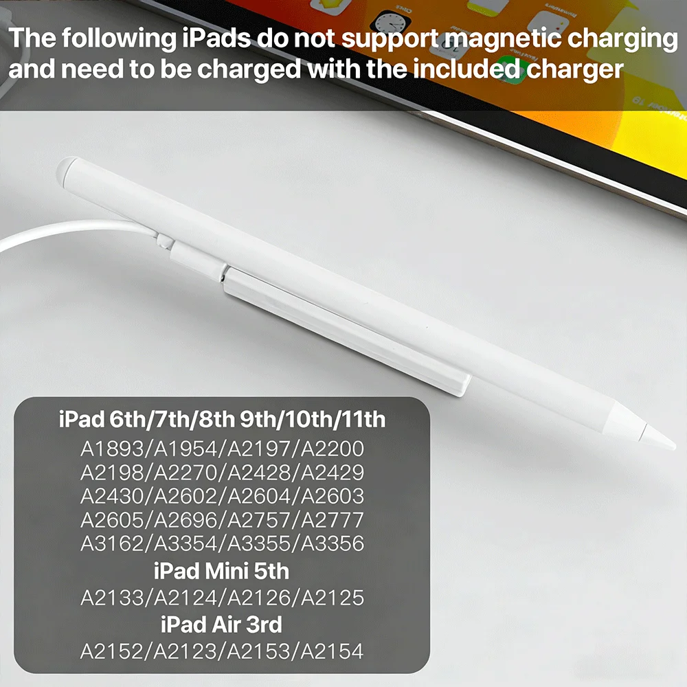 For Apple Pencil 2 Magnetic Charging Palm Rejection Stylus Pen for IPad Air 5 4 Pro 11 10.9 Mini 7 6 Accessories for IPad Pencil view 3