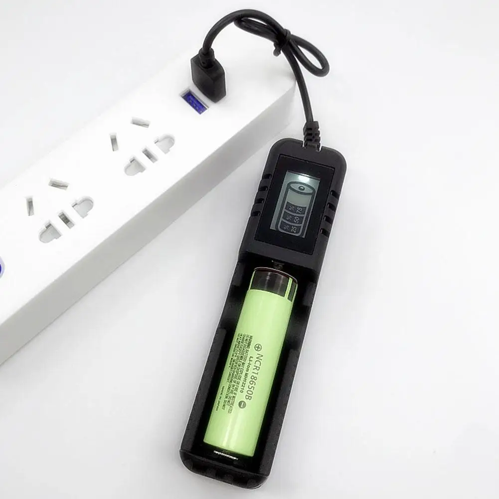 العالمي USB 18650 شاحن بطارية ل 3.7 فولت ليثيوم أيون بطاريات قابلة للشحن 26650 22650 18650 18490 18350 17670 17500 1 U5F5