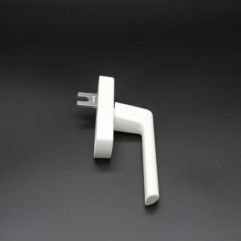 Ferramenta per finestre da balcone in alluminio con manico dritto ad alta resistenza per sole, giardino, camera da letto e cucina, design aperto interno