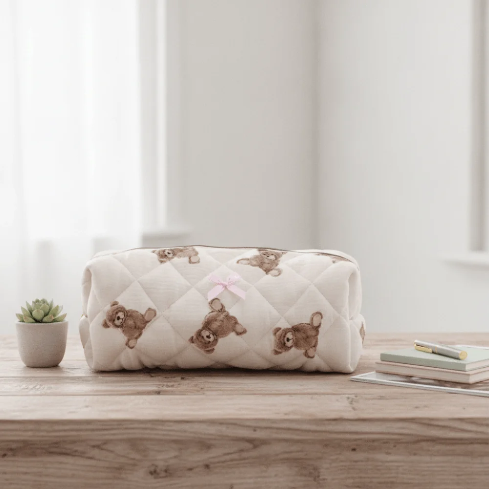 Soft Hair Dryer Storage Bag Large Capacity Dust-proof Curling Iron Carrying Case Durable Portable Curler Storage Bag
