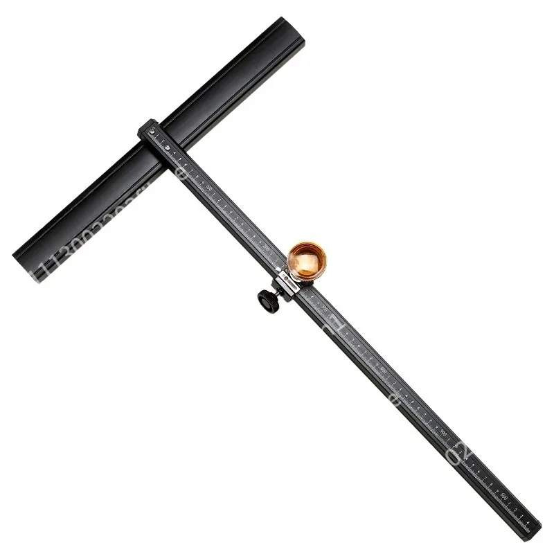 Glass pusher, roller type, cut thick glass, tile cutting T-tool