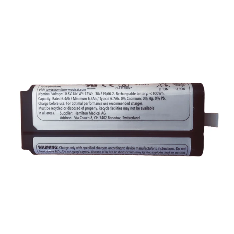 Brand New Authentic REF 369108 Battery Applicable Hamilton Ventilator C1 T1 oxygen generator