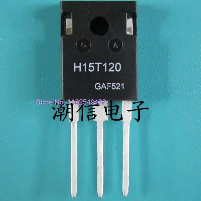 

5PCS/LOT H15T120 15A 1200V in stock