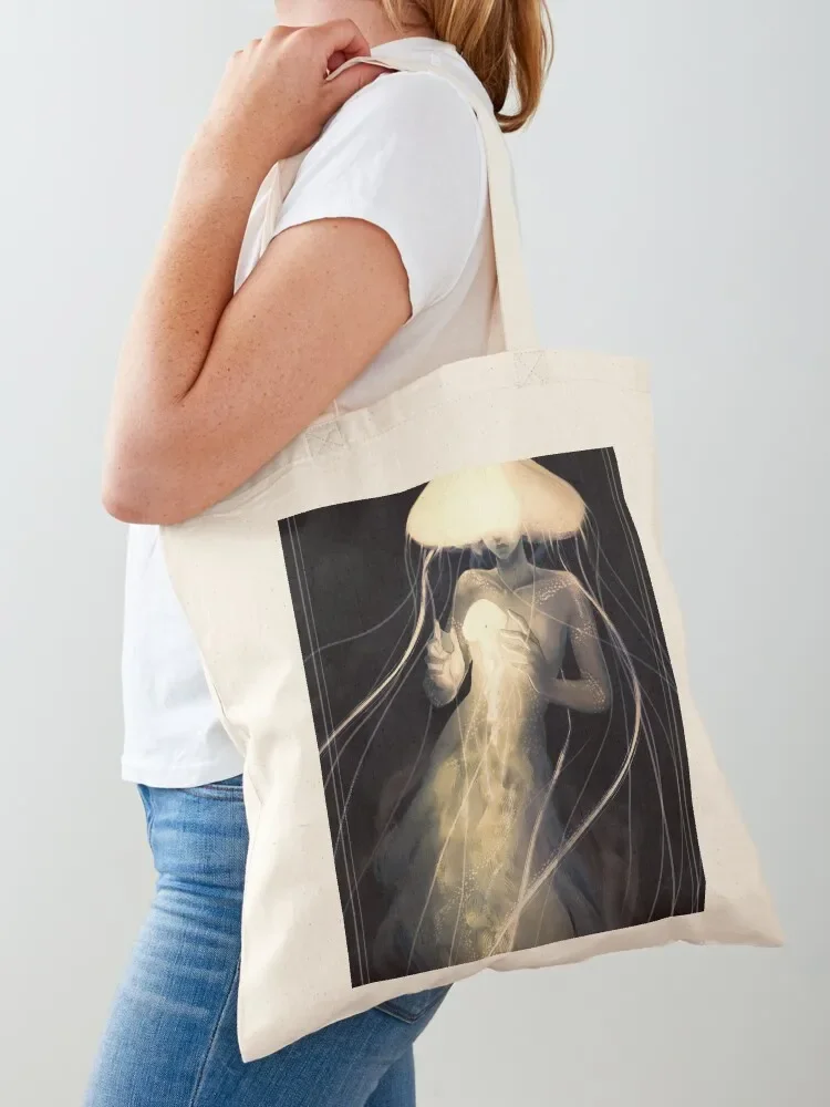 Jellyfish Mermaid Tote Bag great bag shopper bag women canvas Canvas Tote