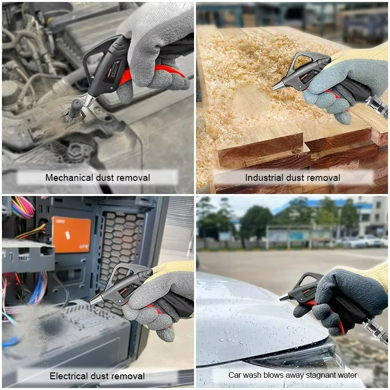 A611 Luchtdrukstofpistool Pneumatisch gereedschap Accessoires Luchtblaasstofpistool met mondstuk beschikbaar