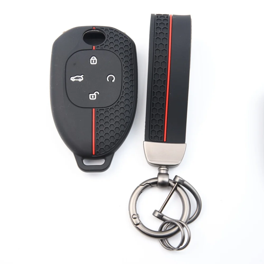 

Силиконовый чехол-накладка для автомобильного ключа-пульта GAC Trumpchi GS7 GS8 GM8 GS5 GA6 GM6, защитный держатель для ключа, аксессуары для автомобильных ключей