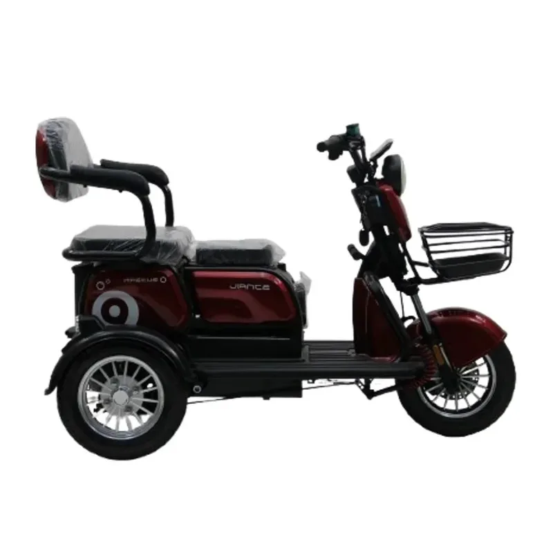 Long Range 3 Wheel Electric Mobility Scooter 60V 20Ah Streetbike Cheap Price Two Seats For Adults