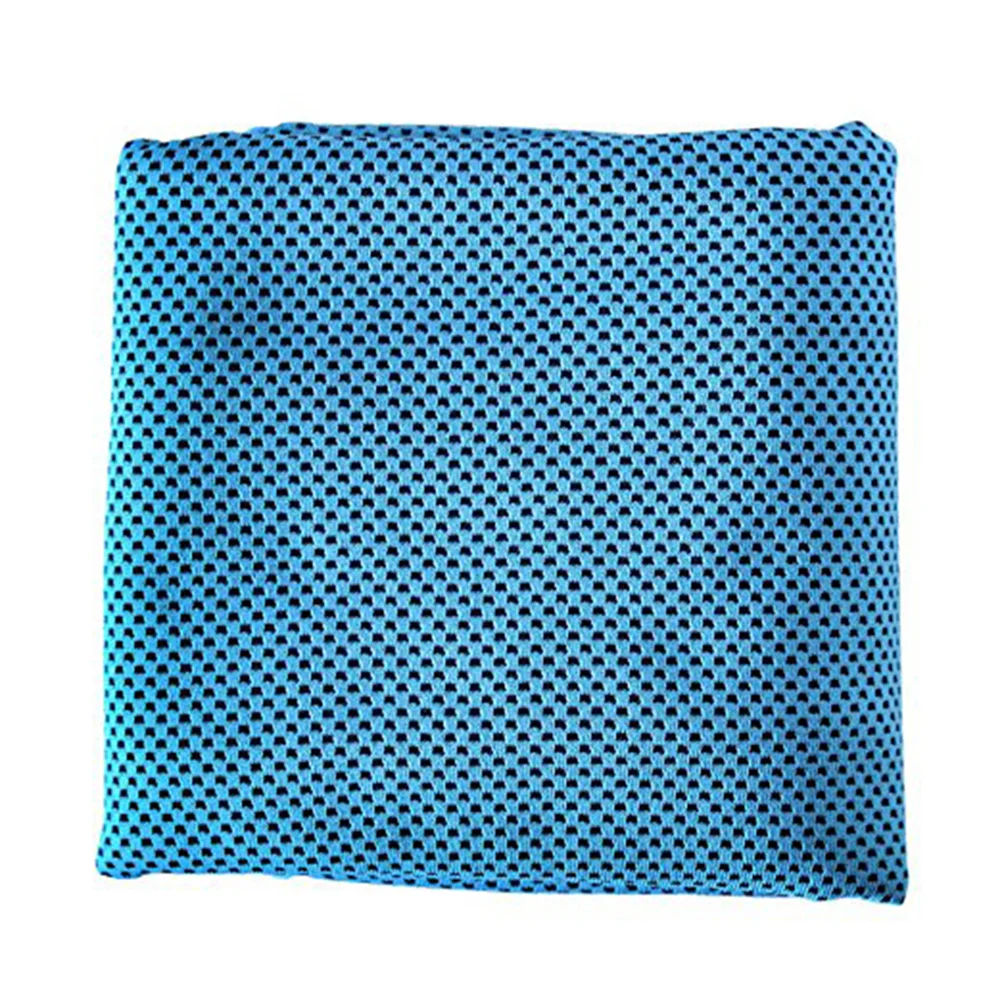 Microfiber Travel Washcloths para esportes ao ar livre, pescoço, ioga, suor, secagem rápida, frio