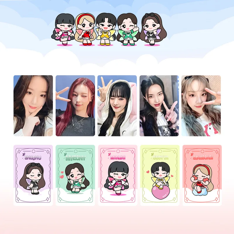 Kpop (G)I-DLE Pop-Up Winkelkaart Yuqi Soyeon Miyeon Selfie-Kaart Lucky Draw Lomo Card Minnie Shuhua Fans Collectie Geschenken