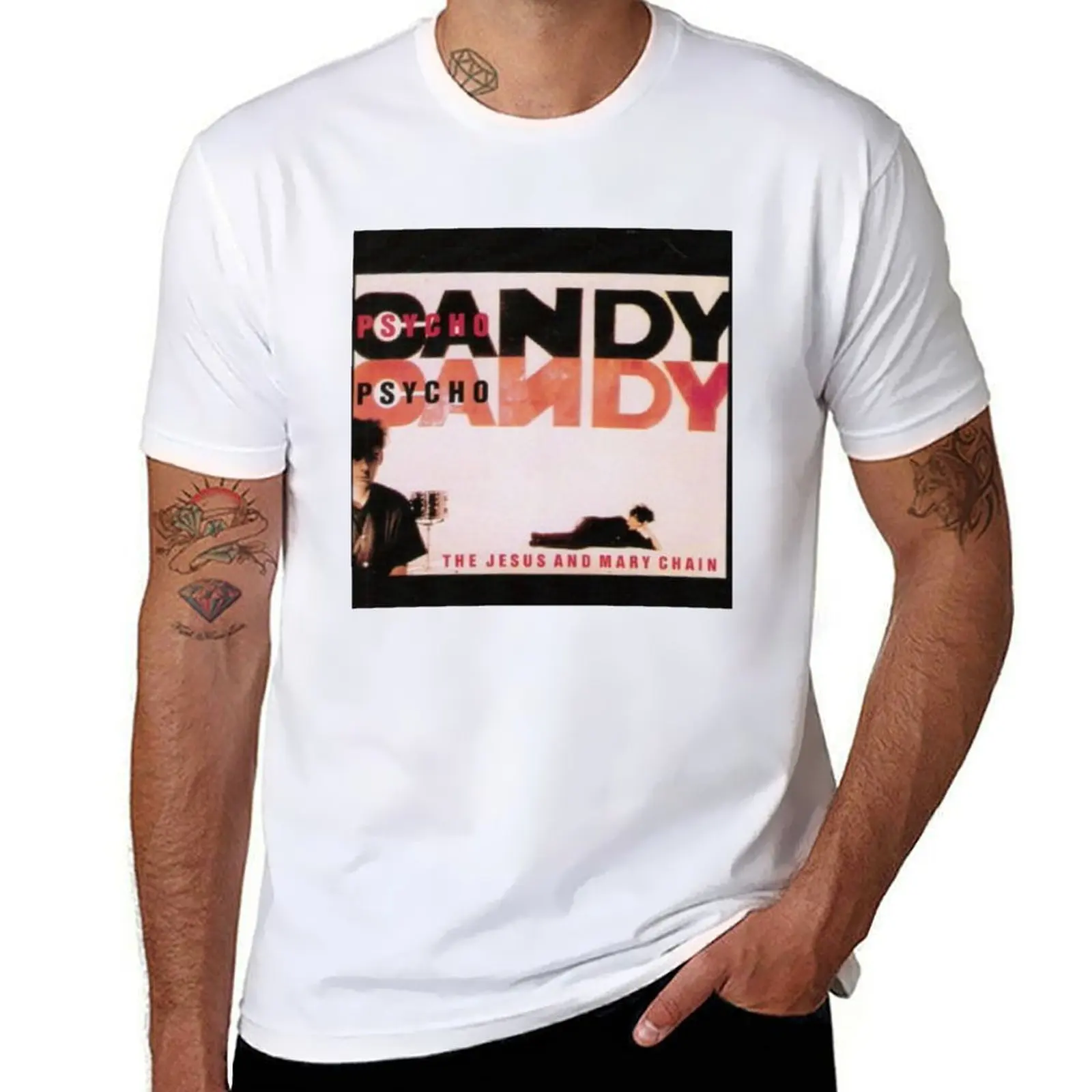 

Psychocandy - The Jesus and Mary Chain T-Shirt man t shirt summer mens graphic t shirts