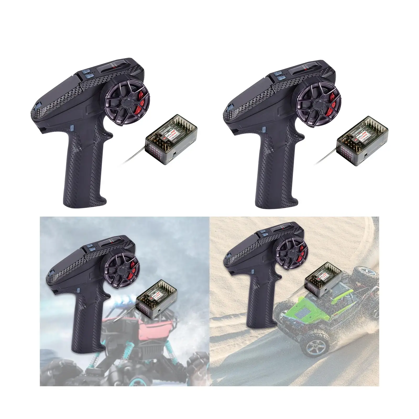 

6 Channel Remote Controller with Receiver RC Transmitter for RC Crawler Car