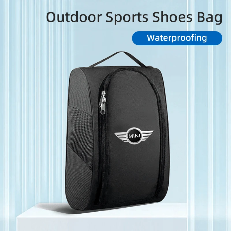 

Car Logo Sneaker Storage Bag Travel Outing Shoe Storage Tools Cars Accessories For MINI Cooper One JCW Coupe R56 R53 R52 R50 R55