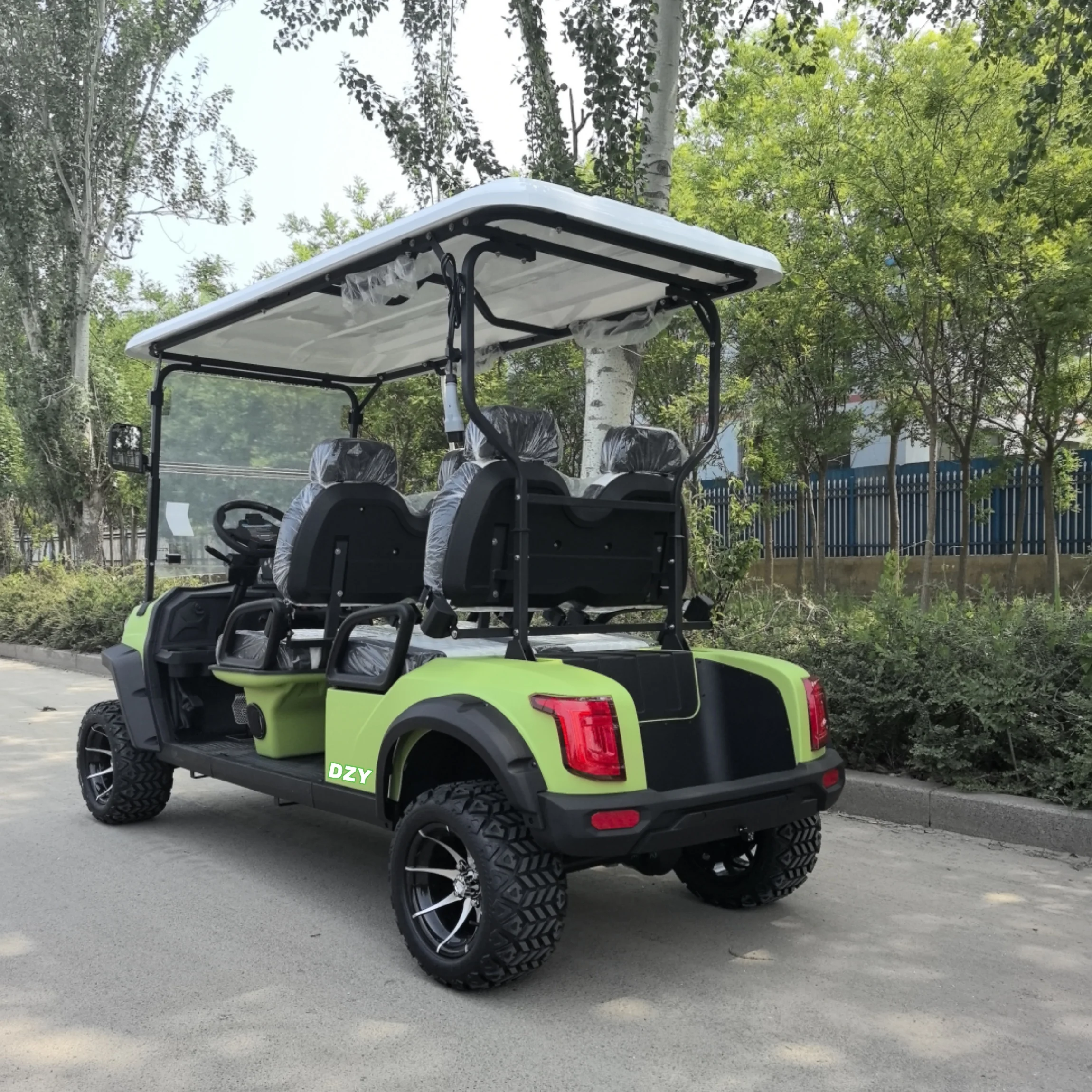 نوع بطارية الليثيوم رائجة البيع مقاعد رخيصة لمشاهدة معالم المدينة نادي السيارات الكهربائية جولف سيارة كهربائية/سيارات الغولف الكهربائية بالجملة #5