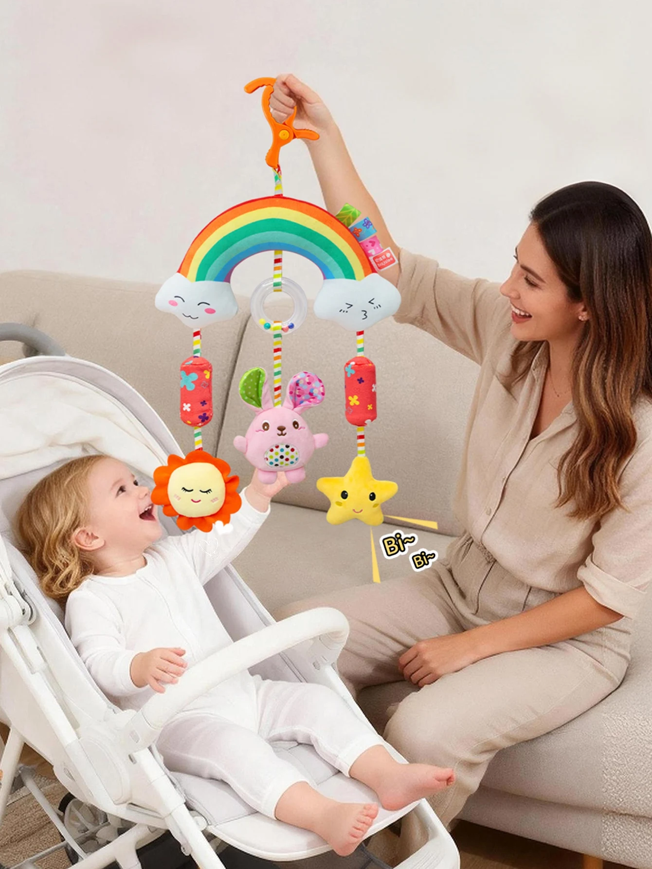 brinquedo-de-pelucia-suspenso-para-bebes-chocalho-de-carrinho-arco-Iris-com-mordedor-e-orelhas-crocantes-para-desenvolvimento-sensorial-de-recem-nascidos-presente-para-berco-e-quarto