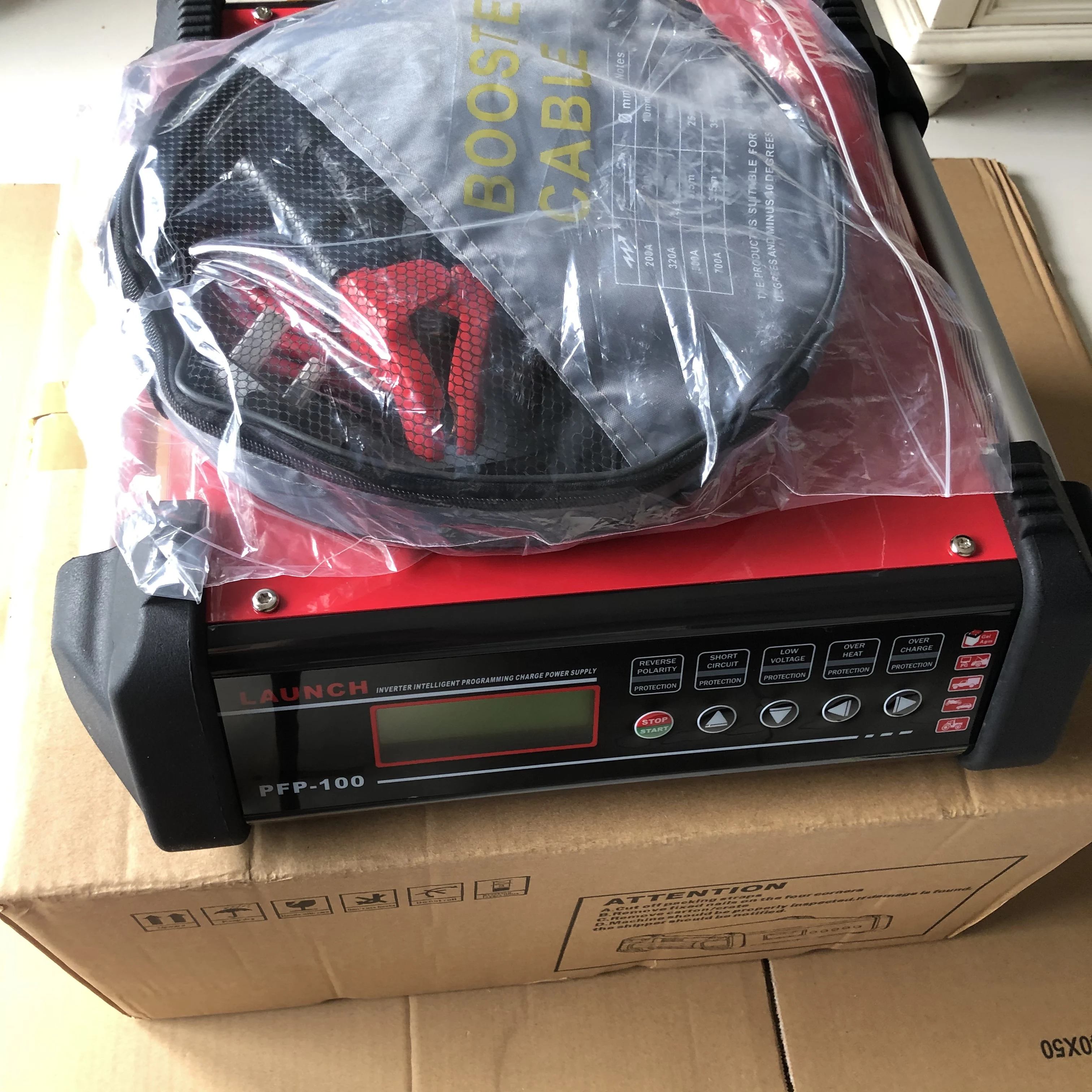 The Newest PFP-100 Advanced Diagnostic Battery Charger And Maintainer PFP100 Programming Flash Power