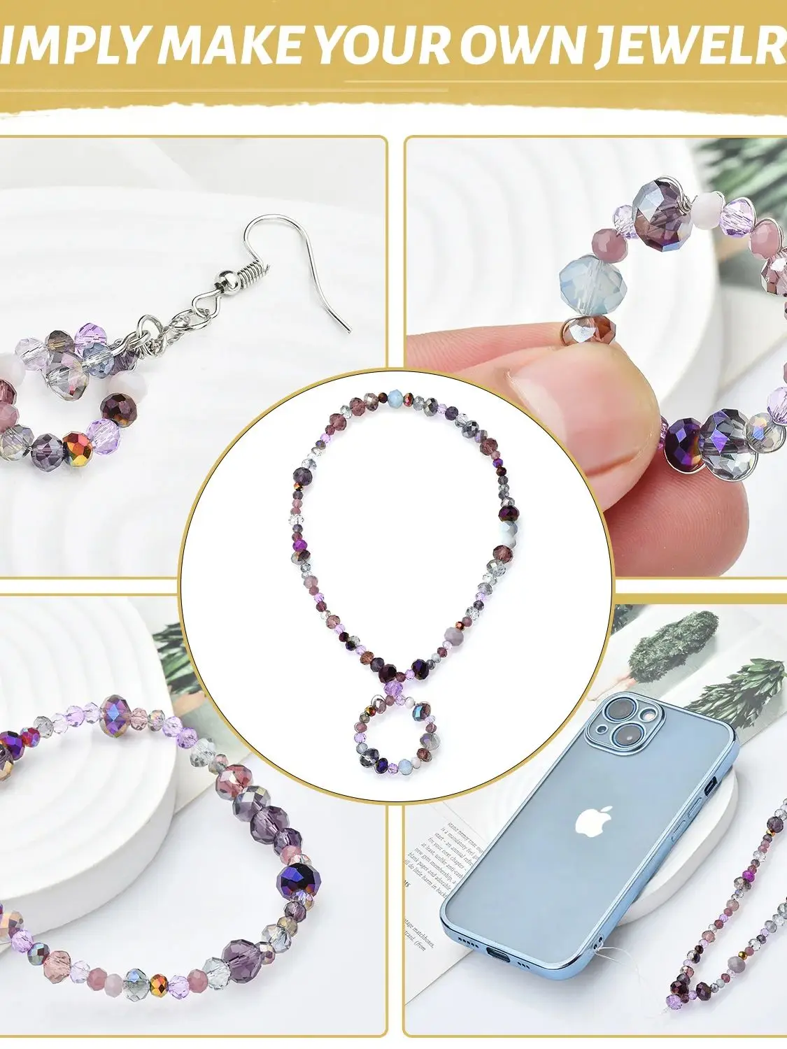 4MM 6MM 8MM mieszane szklane koraliki Rondelle fasetowane kryształowe luźne koraliki do tworzenia biżuterii bransoletka Nacklace kolczyki DIY frezowanie — zdjęcie 2