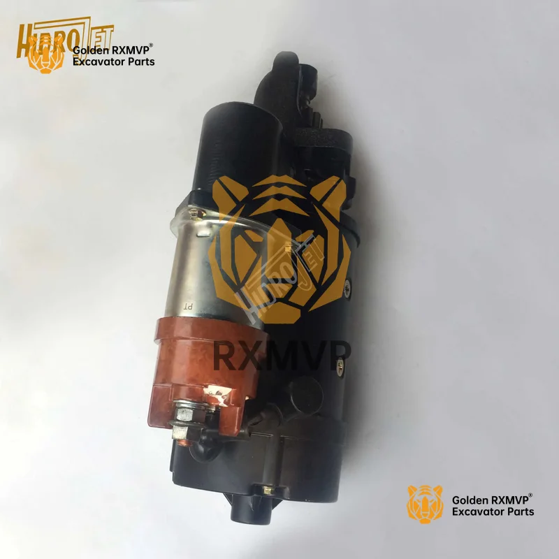 For Caterpillar  Excavator Accessory 24v 12t 207-1519 Starter Motor 2071519 10r0395 10r-0395 3126b 3126e