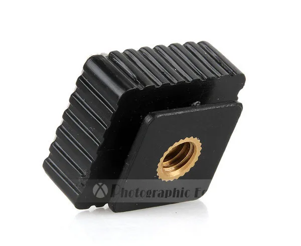 فلاش الكاميرا Speedlite الحذاء الساخن محول قوس حامل 1/4 المسمار ترايبود فلاش حامل جبل ملحقات استوديو الصور [لا تتبع]