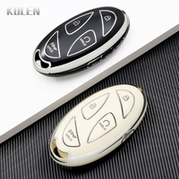 New TPU Car Remote Key Case Cover Shell For Hyundai IONIQ 6 New Grand Prix GN7 Kona 5 7 Buttons Protected Holder Keyless Fob Bag
