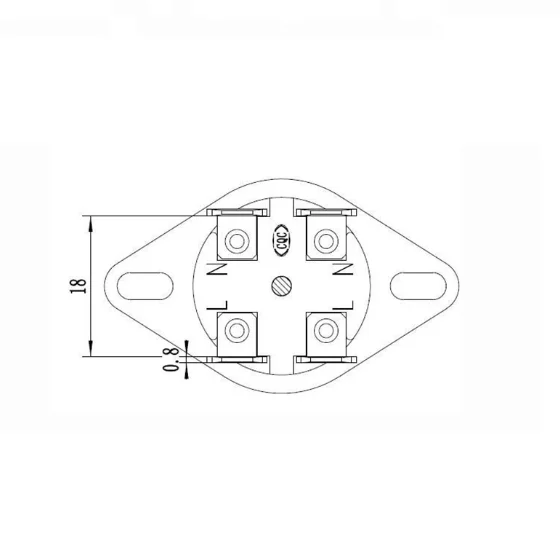 KSD302/302X Temperature Sensor 75 85 92 93 95 degrees 20A250V 4ft Bipolar Temperature Switch Manual Reset Heater Thermostat