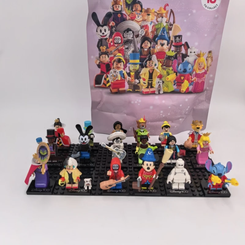

Miniso Disney 2025, новая серия, минифигурки, строительные блоки, кирпичи, игрушки для взрослых и детей, украшение для рабочего стола, подарки на день рождения, Рождество