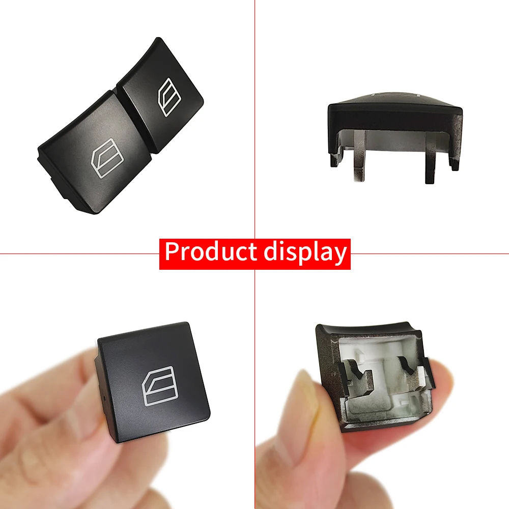 For Mercedes W172 W231 Class Car Electric Power Master Window Switch Button Cover Cap For  Benz SLK200 SLK300 Sl 350 SL400 SL500
