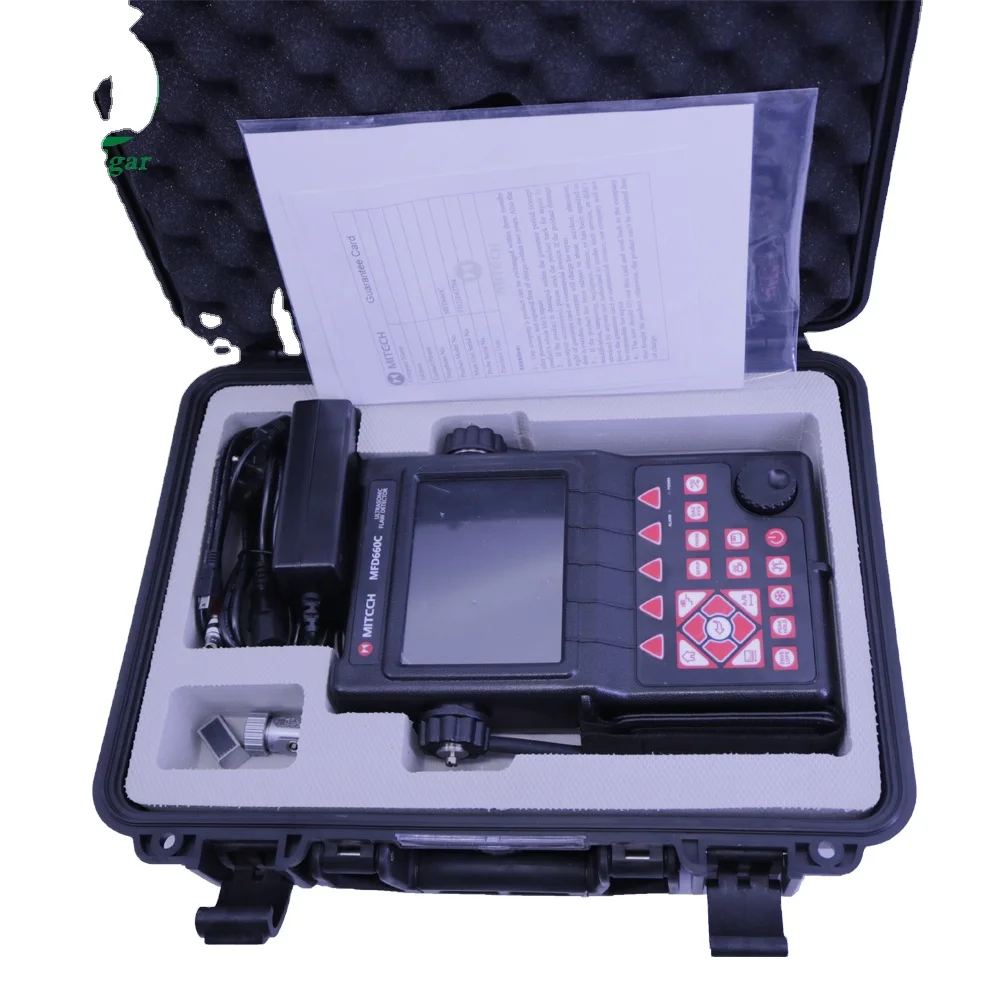 MFD660C Industrial Portable High-precision Ultrasonic Flaw Detector Intelligent Digital NDT Equipment Stainless Steel