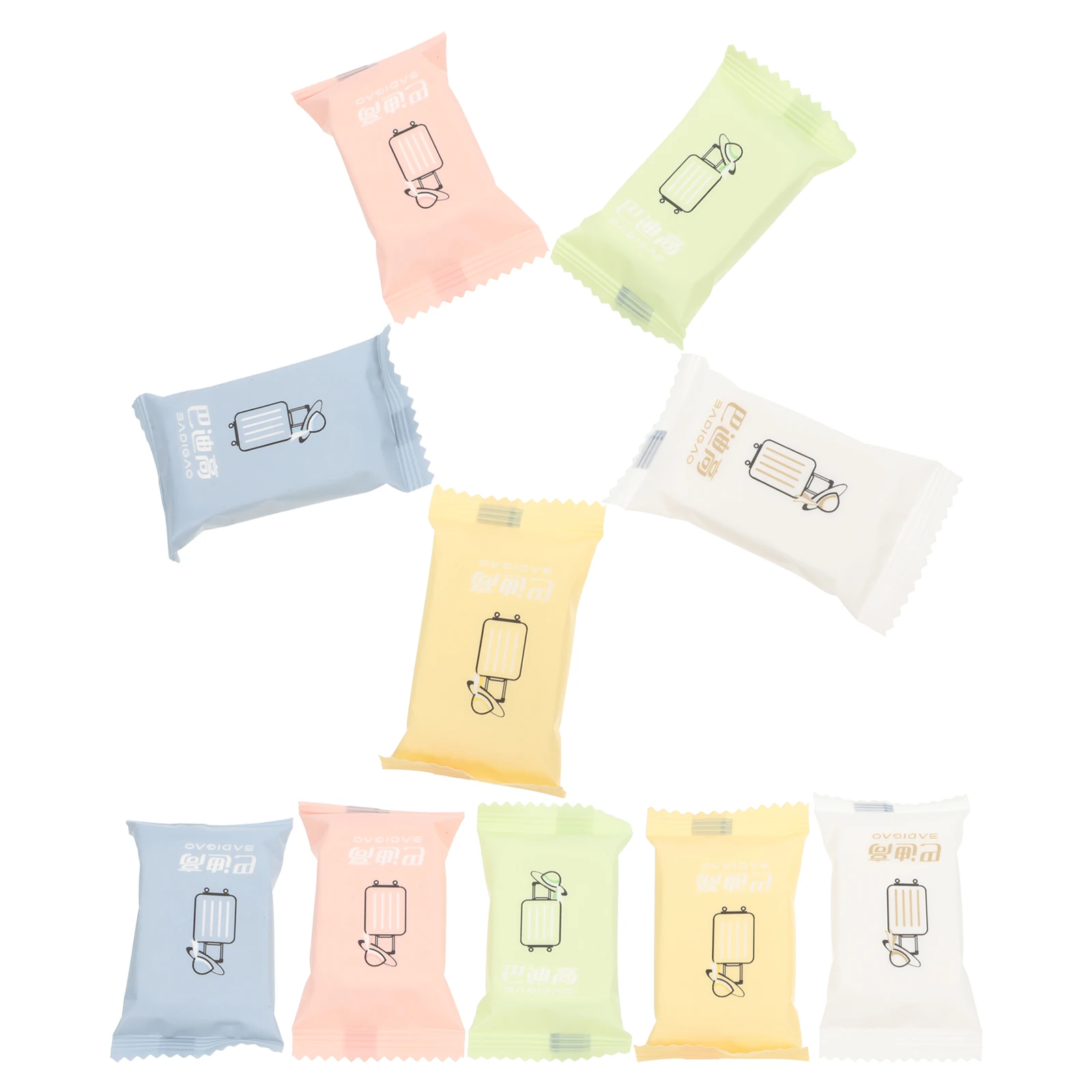 

10pcs Compressed Cotton Towels Disposable Face Washing Wipes Eco Friendly Portable Travel Gym Skin Friendly Absorbent Sensitive