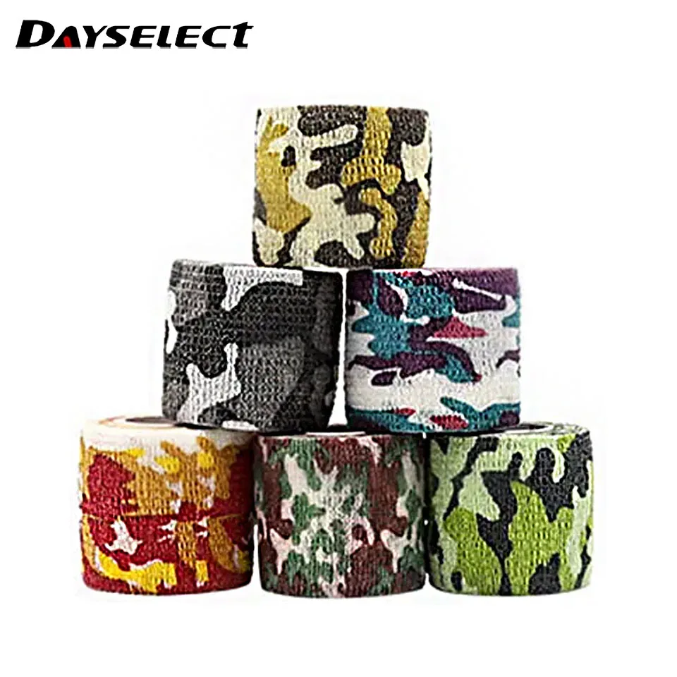 4.5m Colorful Sport Wrap Tape for Finger Joint Knee Printed Medical Self Adhesive Elastic Bandage First Aid Kit Pet Tape