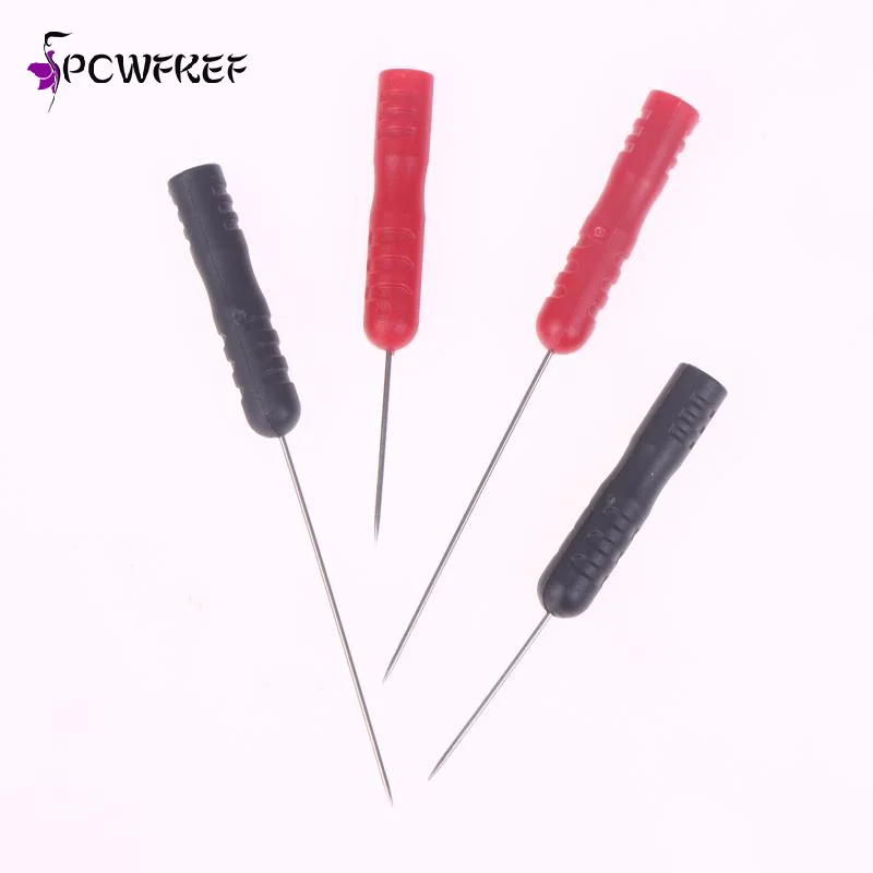 

1 пара T2003 удлинитель ручки игольчатый наконечник зонда тест тонкий наконечник 1000 В/10 А гибкий зонд съемные аксессуары тестер инструмент