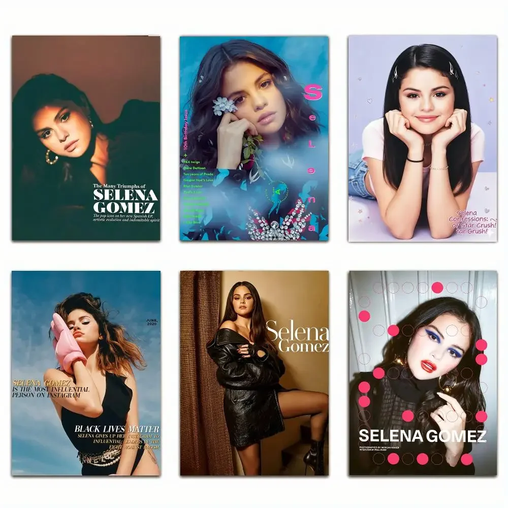singer Selena Gomez  Poster HD Print Modern Luxury Style Home Decor for Study Living Room GiftNew Arrival On Sale trendy hot