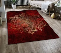 Mandala Yoga Flower Bohemia Meditation Nature Rug Carpet for Living Room Bedroom Decor,Non-slip Decoration for Sofa 26893669