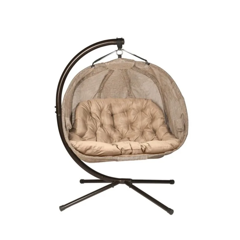 2026 YILIN Hot Selling Unique Polyester Hammock Outdoor Furniture Garden Swing Chair
