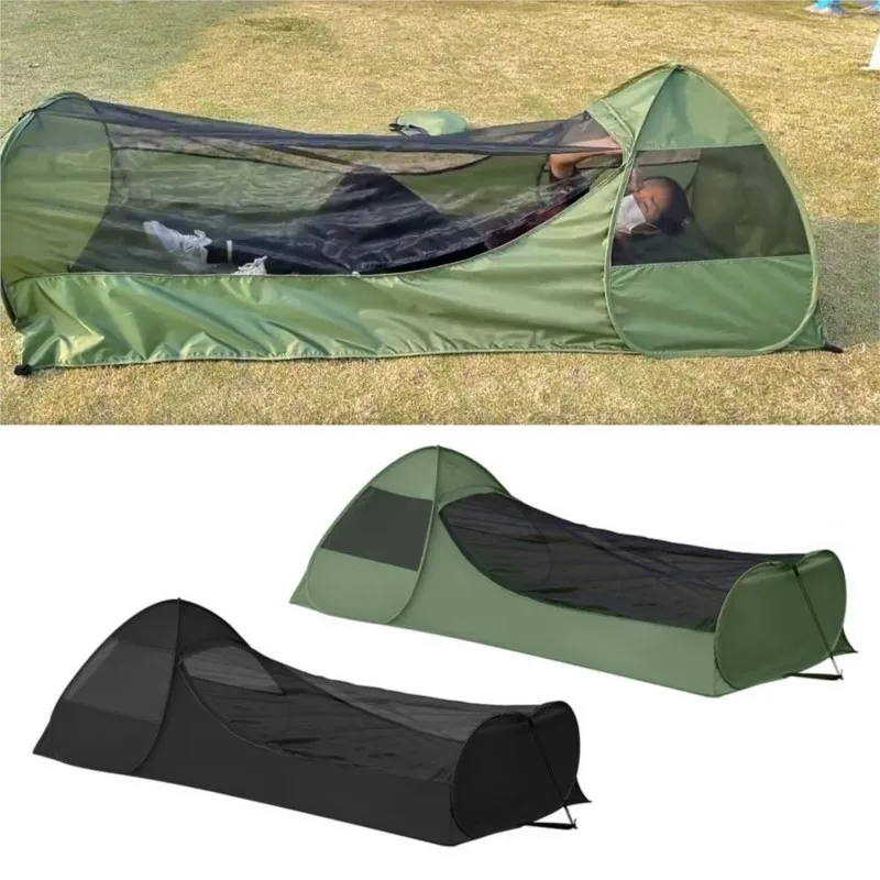 

Lightweight Camping Tent Portable Lightweight Pop-up Tent Mountaineering tourism Outdoor Camping Single Bed Mosquito Net