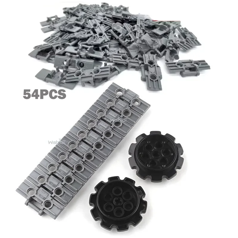 テクニカルビルディングブロック部品小/大リンクチェーン/ギア/シャフト 3649 組み立て MOC レンガ DIY おもちゃアクセサリークローラーモデル