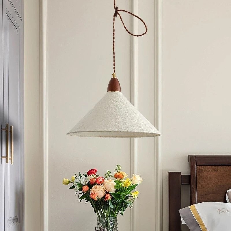 Denmark Minimalist Style Paper Pendant Lights for Restaurant Bar Counter Handmade Wall Sconces Medieval Elegant Suspension Lamps