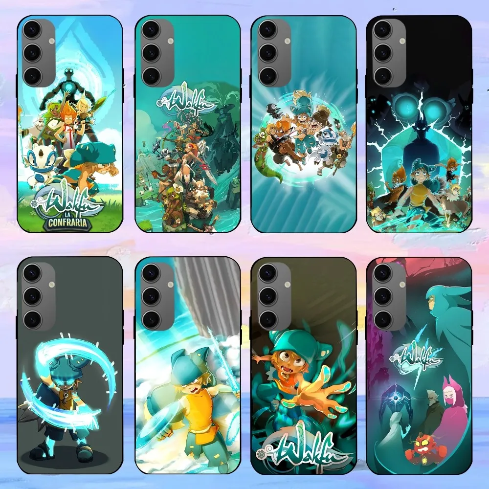 Game w-wakfu Phone Case For Samsung Galaxy S21 S22 S23 S30 Note 10 20  Plus Lite FE ULTRA Shell