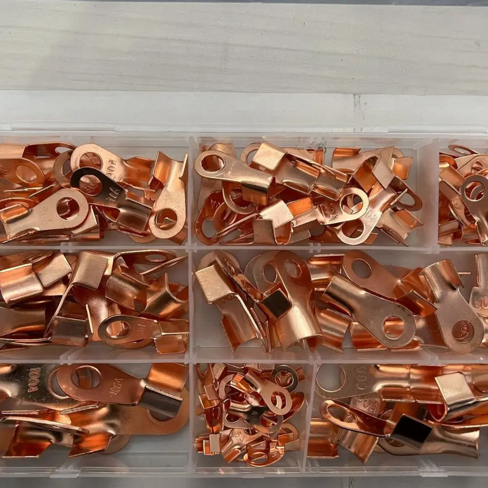 Industrial Grade Copper Cable Terminals Open Mouth Design Electrical Connector For Bingyu Hardware Wiring Solutions
