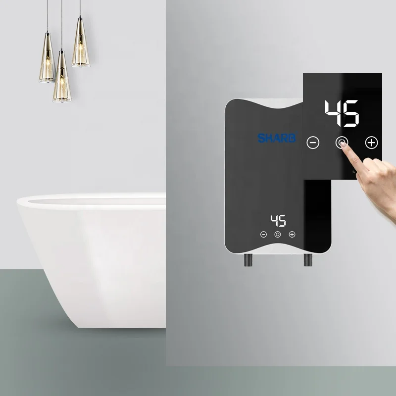 미니 CE ABS 인스턴트 전기 온수기 간헐천 인스턴트 전기 온수기 호텔 용 전기 Tankless 온수기