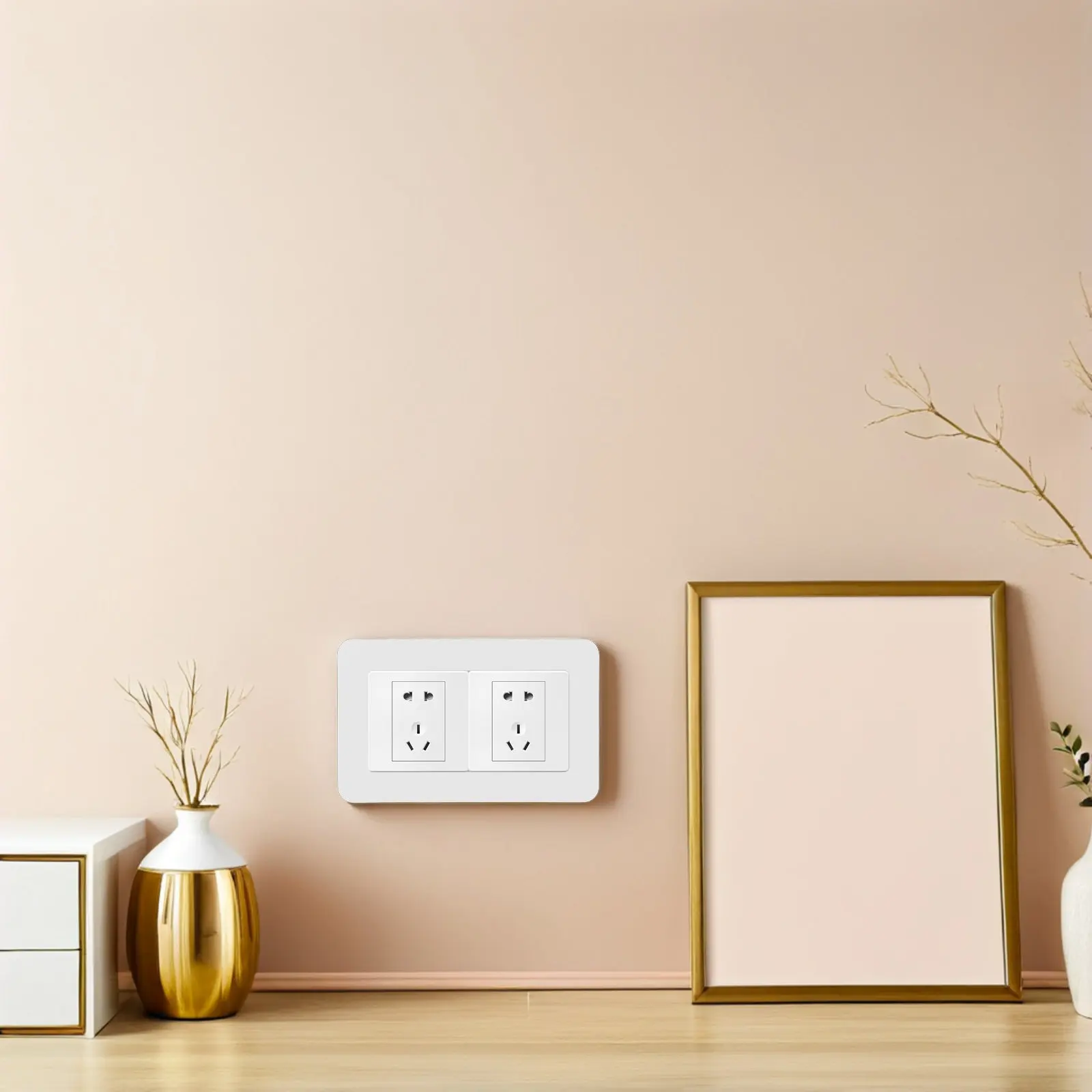 86pcs Acrylic Light Switch Sticker Single Switch Cover Screwless Wall Plate Overlay Blank Outlet Plate Decoration - Electrical