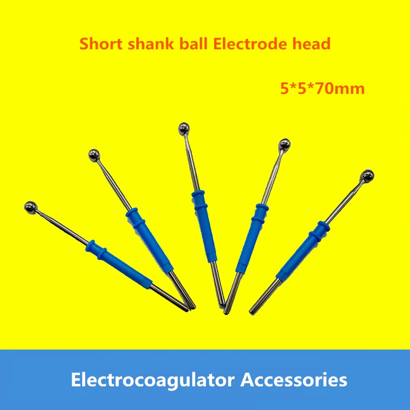 

Electrosurgical Electrode Blade ESU Pencil Surgical Ball Electrode Head Electrocoagulator Accessories 5*2.36*70mm 2pcs/Lot