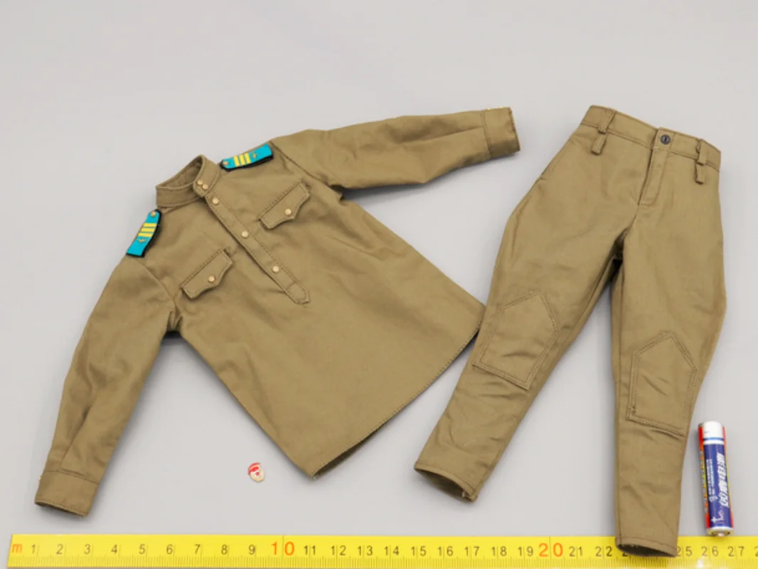 

AL100043 1/6 Soldier Soviet Scout Uniform Coat Pants Model for 12''Action Figure