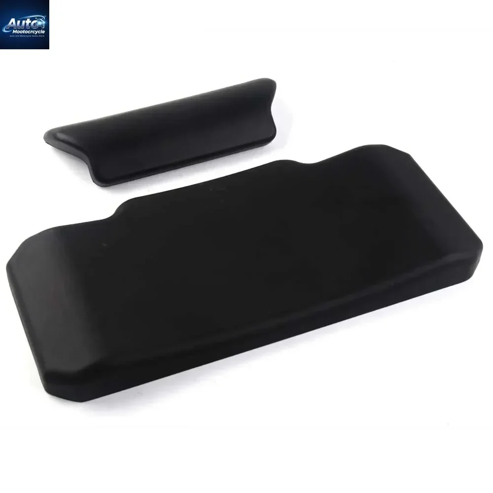 

Motorcycle Passenger Backrest Back Pad Universal Self-adhesive Shockproof Moto Rear Top Case Box Luggage Cushion Pad Backrest