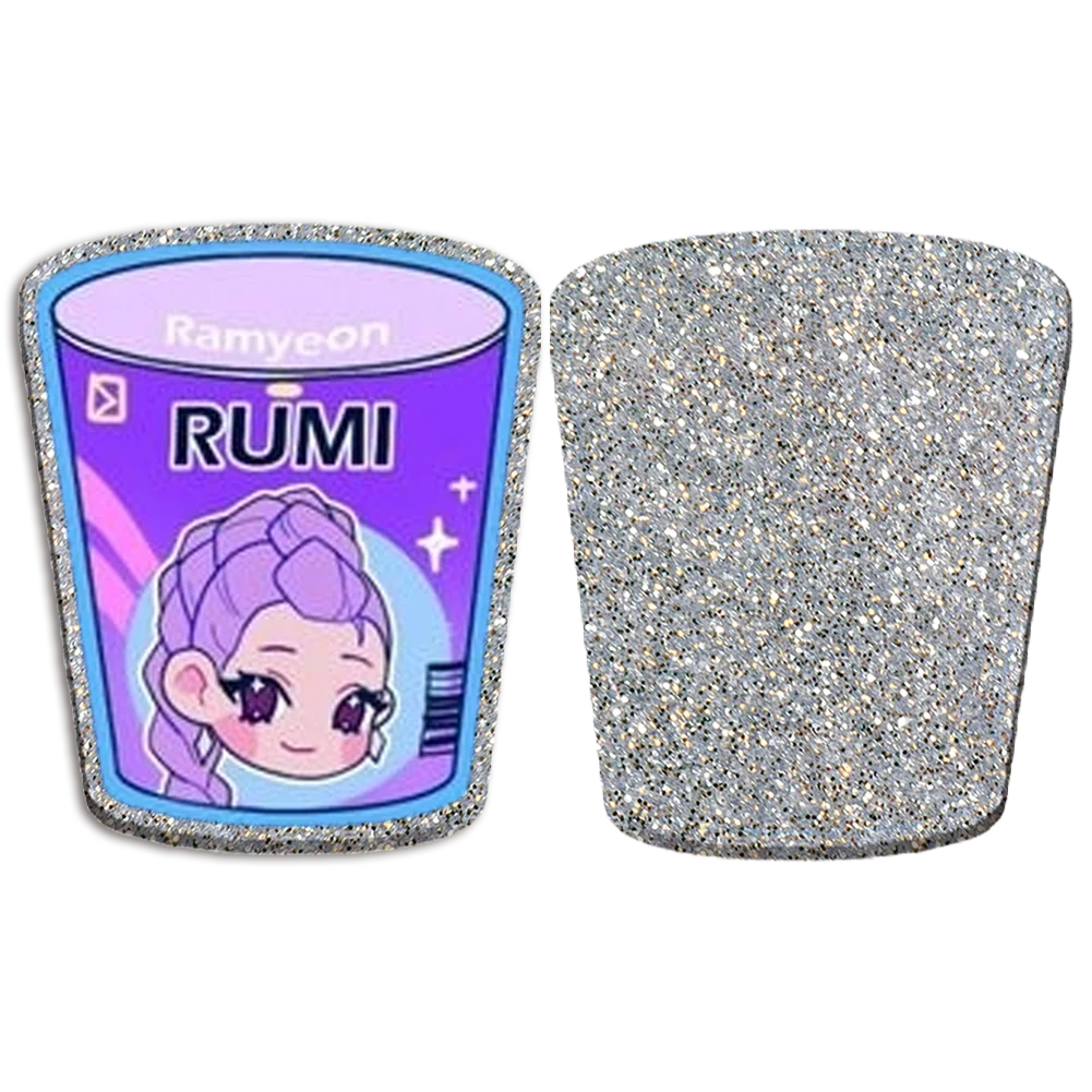 

5pcs 50mm Premium Chunky Glitter Acrylic Sheets Cartoon Kpop H for DIY Making Earrings Hairbows Bag Charms Shoe Decorations